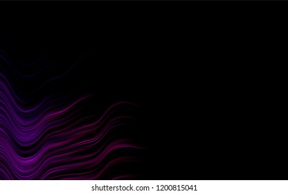 Dark Purple vector background with lamp shapes. Colorful illustration in abstract marble style with gradient. The template for cell phone backgrounds.