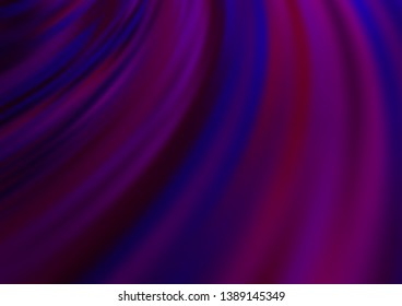 Dark Purple vector background with lamp shapes. Colorful illustration in abstract marble style with gradient. The elegant pattern for brand book.