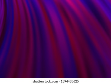 Dark Purple vector background with lamp shapes. Creative illustration in halftone marble style with gradient. Marble style for your business design.