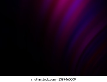 Dark Purple vector background with lamp shapes. Brand new colored illustration in marble style with gradient. The best blurred design for your business.