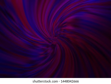 Dark Purple vector background with lamp shapes. Geometric illustration in marble style with gradient.  The best blurred design for your business.