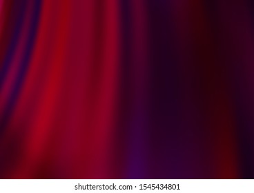Dark Purple vector background with lamp shapes. A sample with blurred bubble shapes. A completely new marble design for your business.
