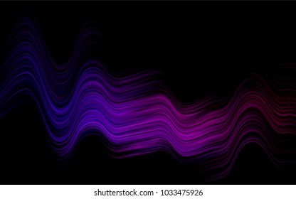 Dark Purple vector background with lava shapes. Creative geometric illustration in marble style with gradient. The elegant pattern for brand book.
