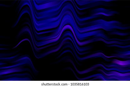 Dark Purple vector background with lava shapes. An elegant bright illustration with gradient. The template for cell phone backgrounds.