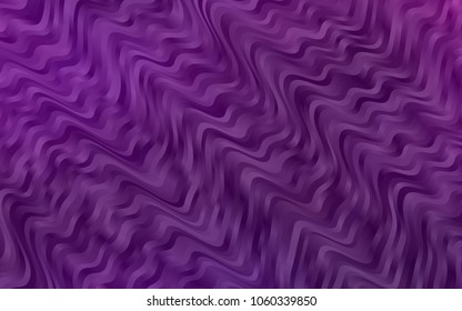 Dark Purple vector background with lava shapes. Creative geometric illustration in marble style with gradient. A new texture for your  ad, booklets, leaflets.