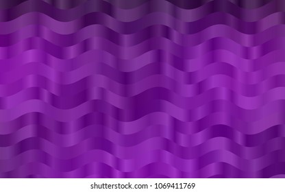 Dark Purple vector background with lava shapes. Blurred geometric sample with gradient bubbles.  A completely new template for your business design.