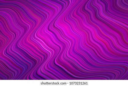Dark Purple vector background with lava shapes. Brand-new colored illustration in memphis style with gradient. Memphis style for your business design.