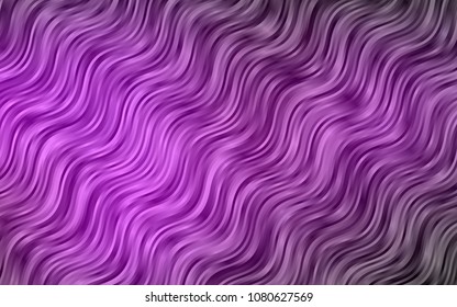 Dark Purple vector background with lava shapes. Shining crooked illustration in marble style. Marble style for your business design.
