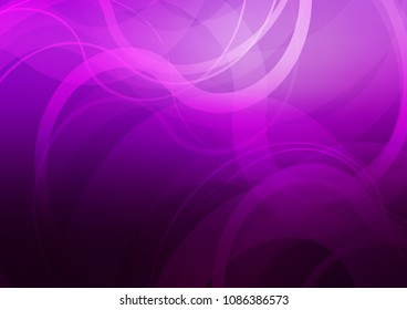 Dark Purple vector background with lava shapes. A completely new color illustration in marble style. A completely new marble design for your business.