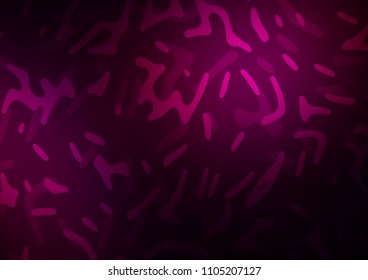 Dark Purple vector background with lava shapes. A completely new color illustration in marble style. Marble design for your web site.