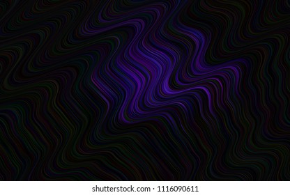 Dark Purple vector background with lava shapes. A completely new color illustration in marble style. The elegant pattern for brand book.