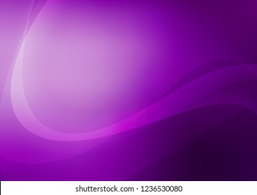 Dark Purple vector background with lava shapes. Colorful abstract illustration with gradient lines. Textured wave pattern for backgrounds.