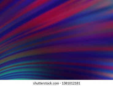 Dark Purple vector background with lava shapes. Geometric illustration in marble style with gradient.  Marble style for your business design.