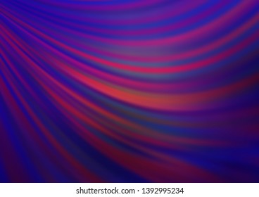 Dark Purple vector background with lava shapes. Brand new colored illustration in marble style with gradient. A new texture for your  ad, booklets, leaflets.