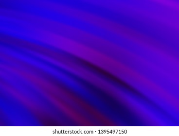 Dark Purple vector background with lava shapes. Geometric illustration in marble style with gradient.  A completely new template for your business design.