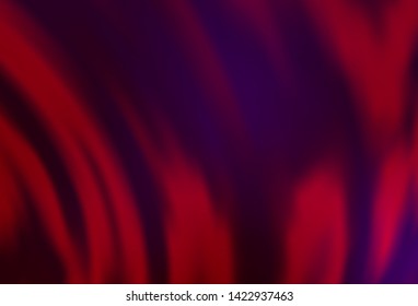 Dark Purple vector background with lava shapes. Brand new colored illustration in marble style with gradient. The elegant pattern for brand book.