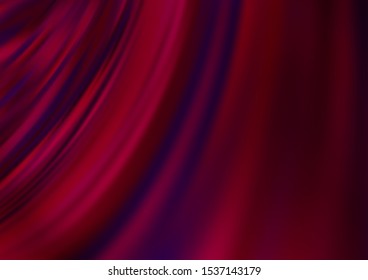 Dark Purple vector background with lava shapes. Geometric illustration in marble style with gradient.  Pattern for your business design.