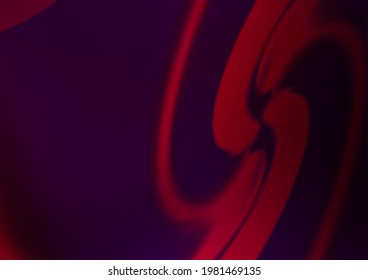 Dark Purple vector background with lava shapes. Shining crooked illustration in marble style. A completely new template for your business design.
