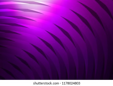 Dark Purple vector background with  lines. Blurred decorative design in simple style with lines. The pattern can be used for busines ad, booklets, leaflets
