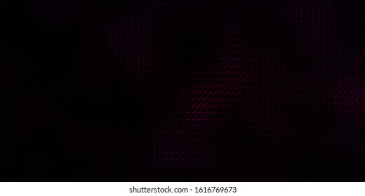 Dark Purple vector background with lines. Repeated lines on abstract background with gradient. Pattern for ads, commercials.