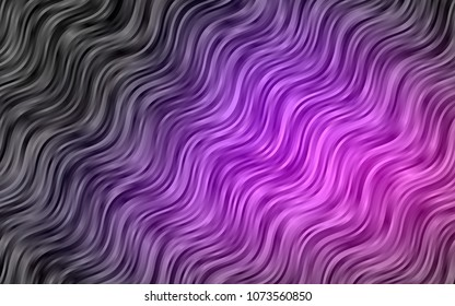 Dark Purple vector background with liquid shapes. Shining crooked illustration in marble style. Marble style for your business design.