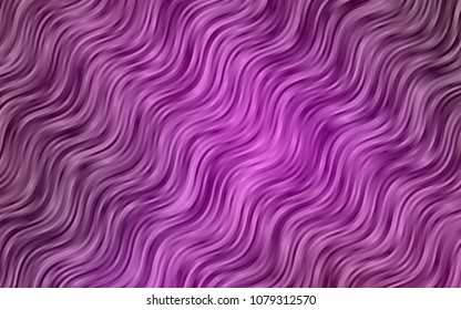 Dark Purple vector background with liquid shapes. Creative illustration in halftone marble style with gradient. New composition for your brand book.