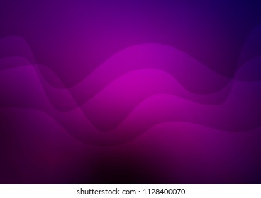 Dark Purple vector background with liquid shapes. An elegant bright illustration with gradient. Marble style for your business design.