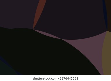 Dark Purple vector background with liquid shapes. Geometric illustration in marble style with gradient.  Brand new design for your ads, poster, banner.