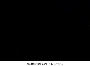 Dark Purple vector background with music symbols. Decorative design in abstract style with music shapes. Pattern for websites of musitians.