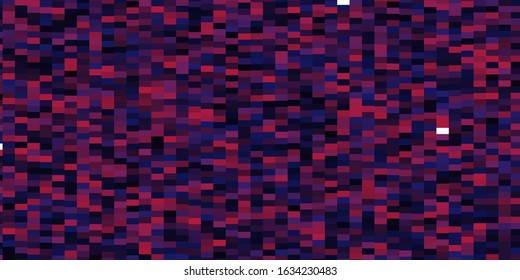 Dark Purple vector background in polygonal style. Rectangles with colorful gradient on abstract background. Modern template for your landing page.