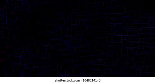 Fondo vector púrpura oscuro en estilo poligonal. Rectángulos con gradiente colorido sobre fondo abstracto. Plantilla para teléfonos móviles.