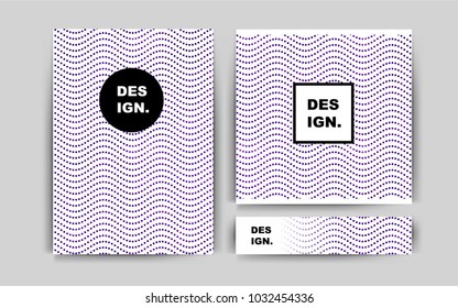 Dark Purple vector background for presentations. Abstract booklet on colored background with gradient. Pattern for ads, leaflets, labels of your business.
