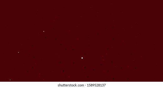 Dark Purple vector background with small and big stars. Blur decorative design in simple style with stars. Pattern for wrapping gifts.