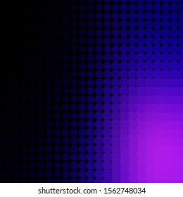Dark Purple vector background with spots. Abstract illustration with colorful spots in nature style. Pattern for business ads.