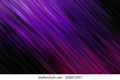 Dark Purple vector background with straight lines. Decorative shining illustration with lines on abstract template. The pattern can be used as ads, poster, banner for commercial.