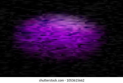 Dark Purple vector background with straight lines. Blurred decorative design in simple style with lines. Smart design for your business advert.