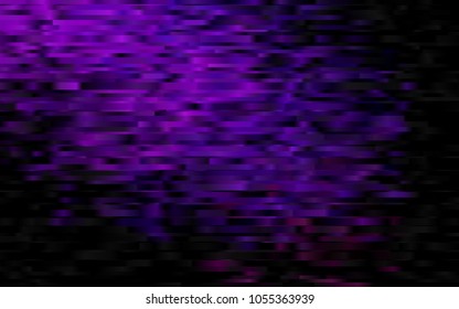 Dark Purple vector background with straight lines. Modern geometrical abstract illustration with staves. The pattern can be used for websites.
