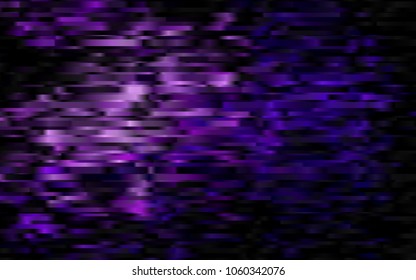 Dark Purple vector background with straight lines. Decorative shining illustration with lines on abstract template. The pattern can be used for websites.