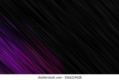 Dark Purple vector background with straight lines. Lines on blurred abstract background with gradient. The pattern can be used for busines ad, booklets, leaflets