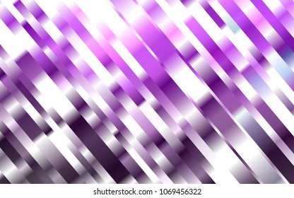 Dark Purple vector background with straight lines. Glitter abstract illustration with colored sticks. The pattern can be used for websites.