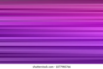 Dark Purple vector background with straight lines. Shining colored illustration with narrow lines. The template can be used as a background.