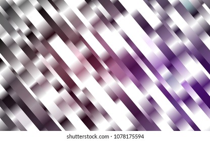 Dark Purple vector background with straight lines. Lines on blurred abstract background with gradient. The template can be used as a background.