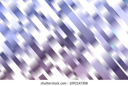 Dark Purple vector background with straight lines. Modern geometrical abstract illustration with staves. The pattern can be used as ads, poster, banner for commercial.