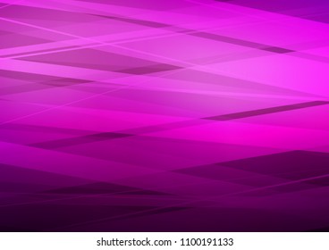 Dark Purple vector background with straight lines. Blurred decorative design in simple style with lines. The pattern can be used for busines ad, booklets, leaflets