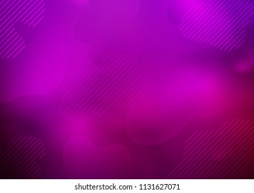 Dark Purple vector background with straight lines. Decorative shining illustration with lines on abstract template. The pattern can be used for websites.