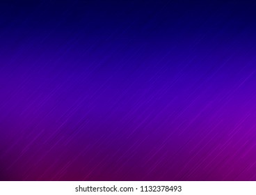 Dark Purple vector background with straight lines. Glitter abstract illustration with colored sticks. Smart design for your business advert.
