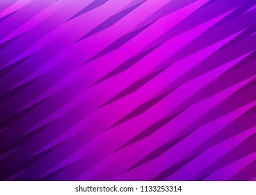 Dark Purple vector background with straight lines. Blurred decorative design in simple style with lines. The template can be used as a background.