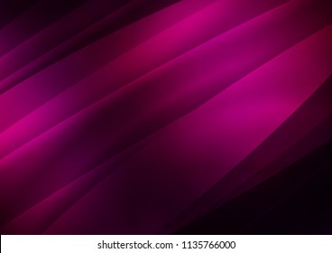 Dark Purple vector background with straight lines. Blurred decorative design in simple style with lines. Smart design for your business advert.