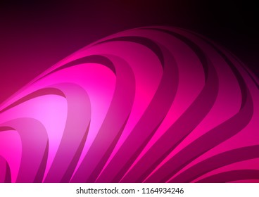 Dark Purple vector background with straight lines. Glitter abstract illustration with colored sticks. The pattern can be used for busines ad, booklets, leaflets