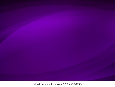 Dark Purple vector background with straight lines. Lines on blurred abstract background with gradient. The pattern can be used for busines ad, booklets, leaflets